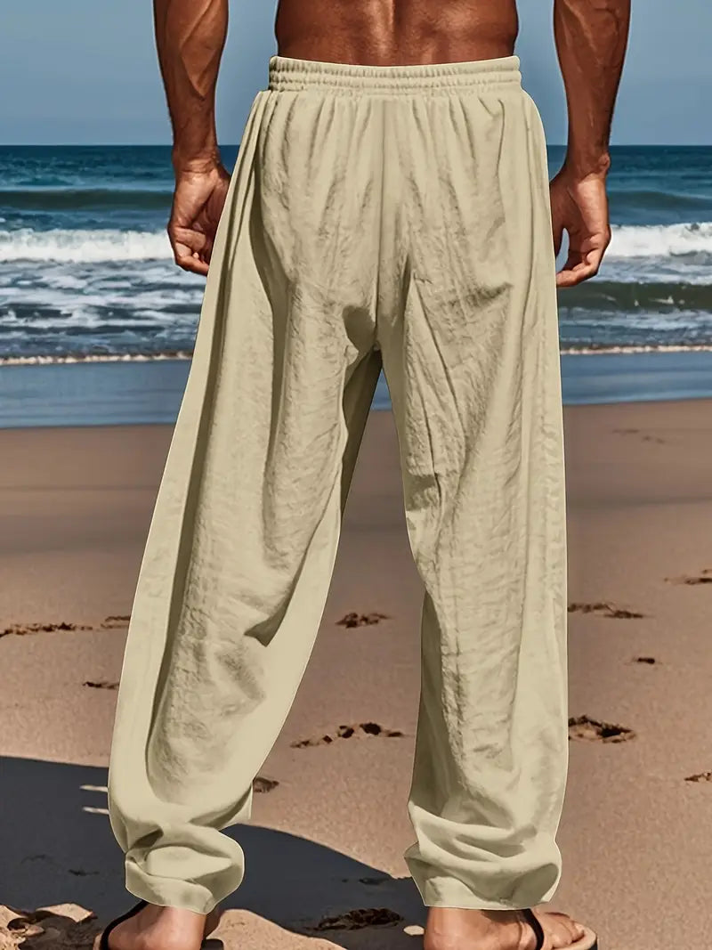 Lucas™ | Elegante Linnen Zomerbroek
