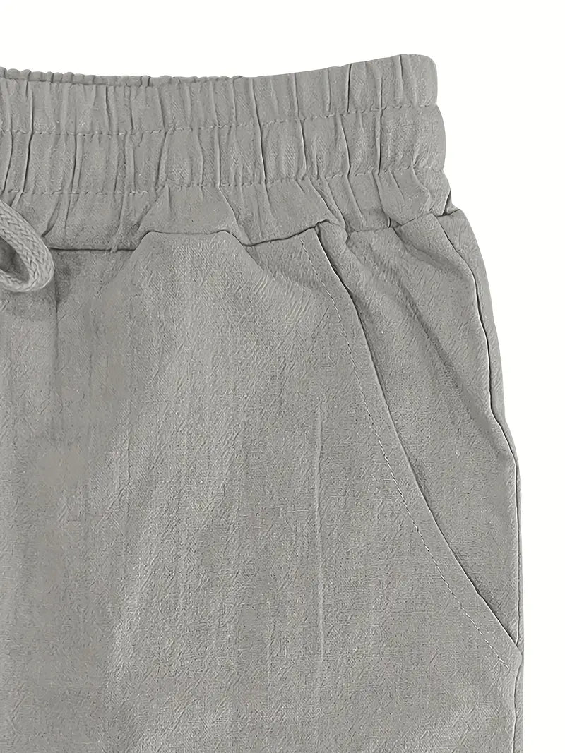 Lucas™ | Elegante Linnen Zomerbroek