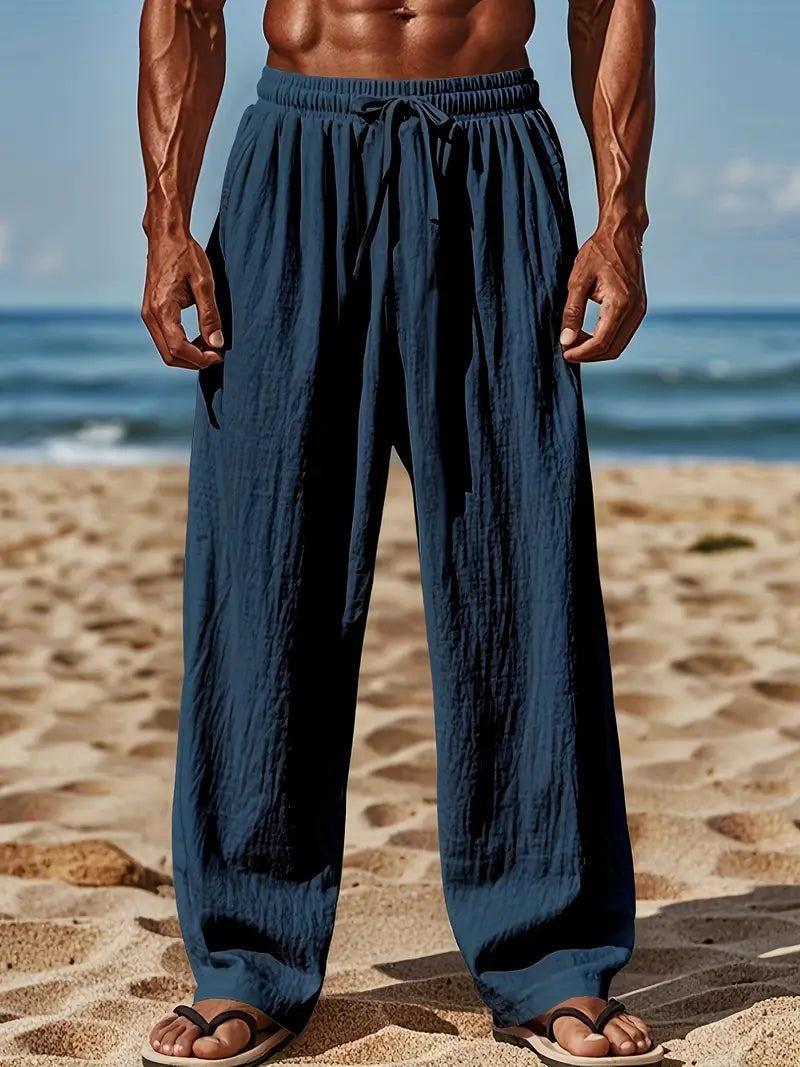 Lucas™ | Elegante Linnen Zomerbroek