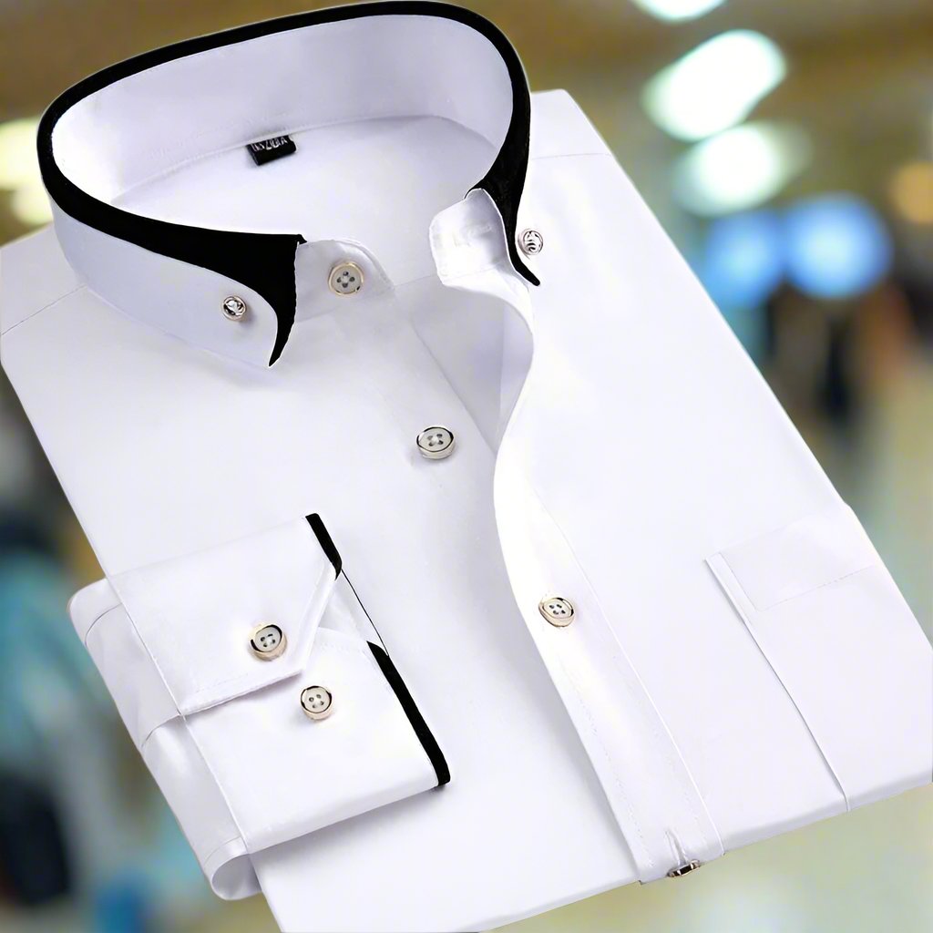 David™ | Klassiek Shirt met Lange mouwen
