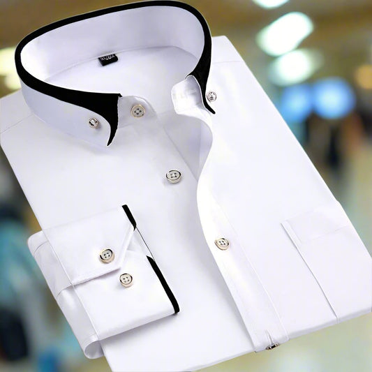 David™ | Klassiek Shirt met Lange mouwen