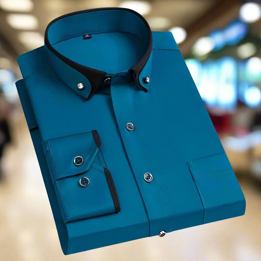 David™ | Klassiek Shirt met Lange mouwen
