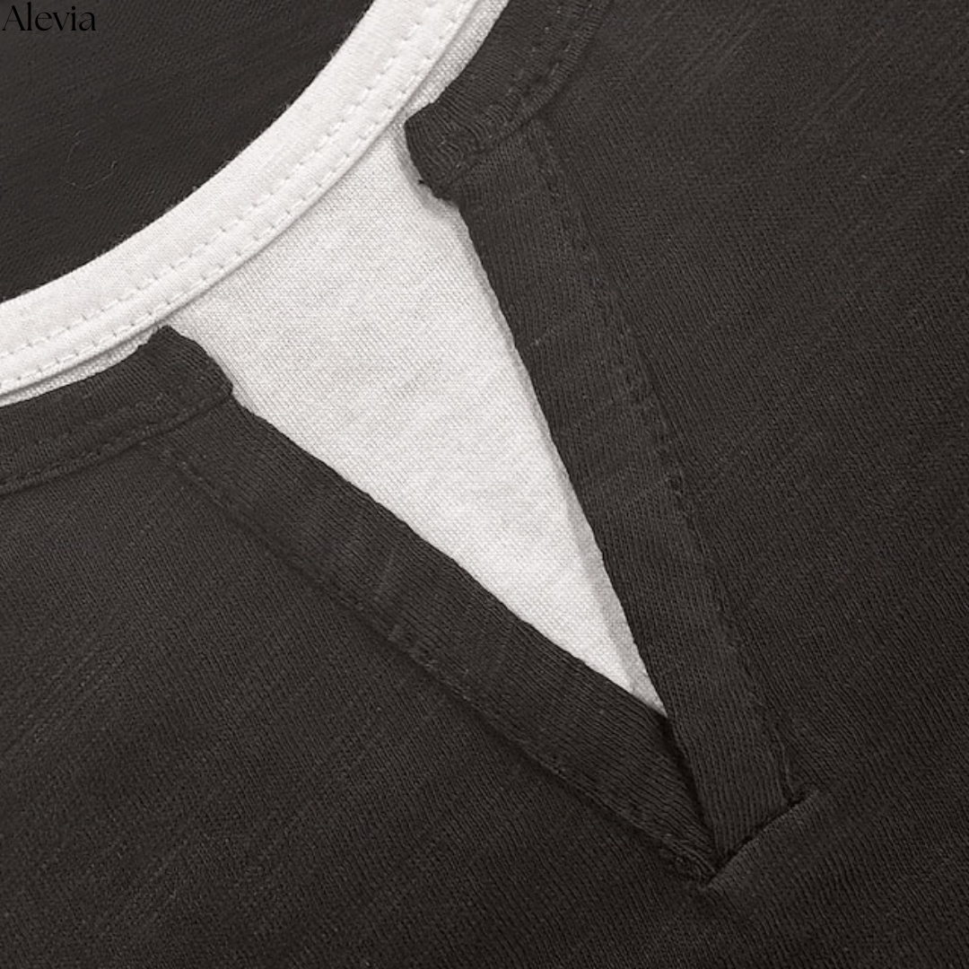 Joris™ | Gelaagd V-hals T-shirt
