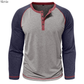 Dylan™ | Stijlvolle Longsleeve met Henley-hals