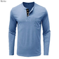 Jesse™ | Tijdloze Longsleeve met Knopen