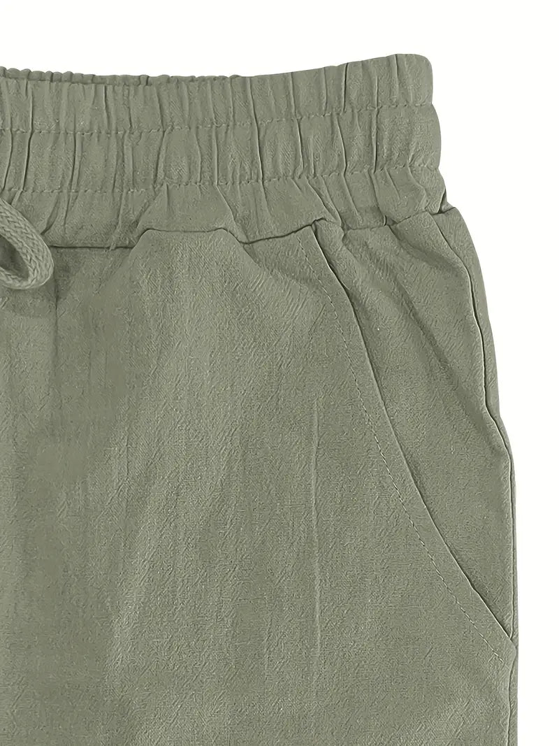Lucas™ | Elegante Linnen Zomerbroek