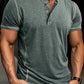 Lenoir™ | T-shirt à manches courtes boutonné
