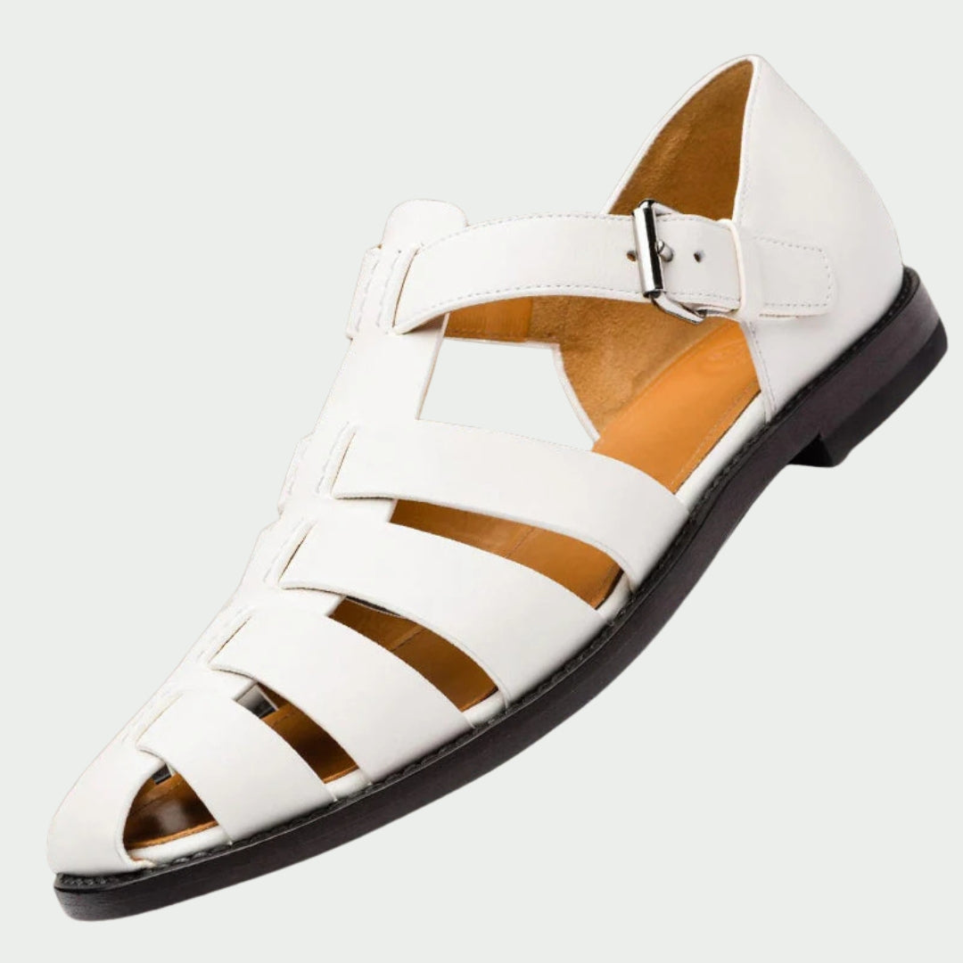 Alevia™ | Premium Leren Sandalen voor Heren