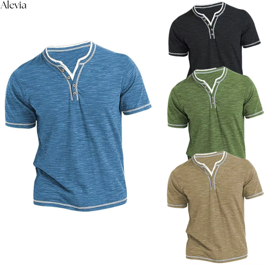Dennis™ | Stijlvolle T-shirt met V-hals