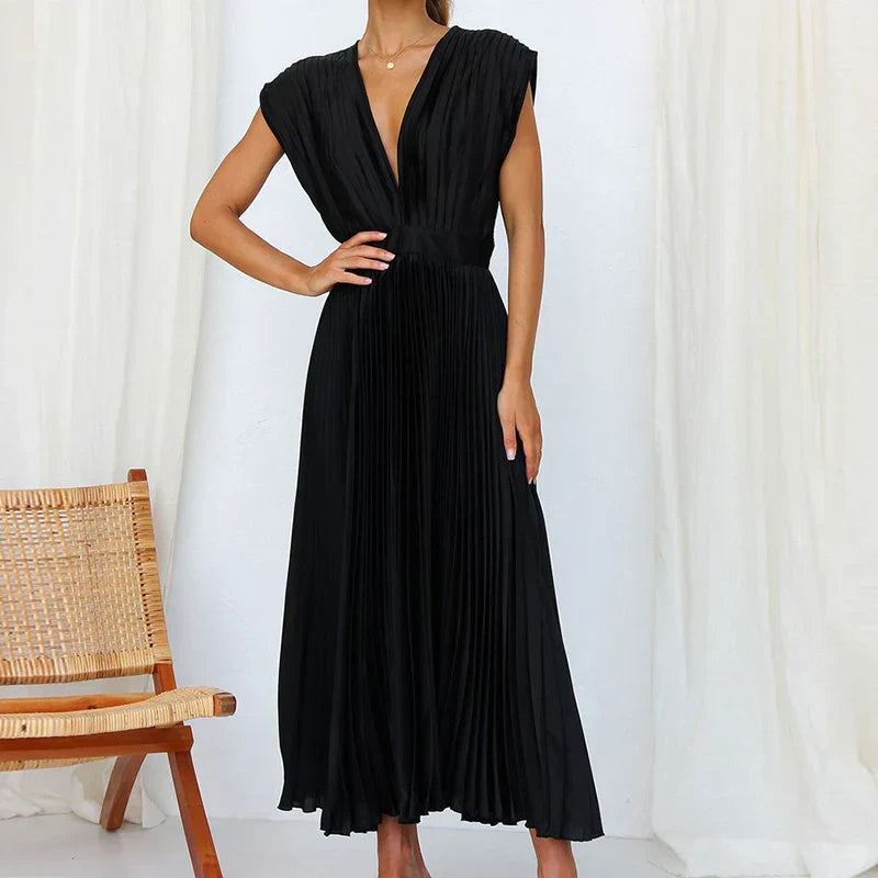Mariana™ | V-hals Maxi Jurk