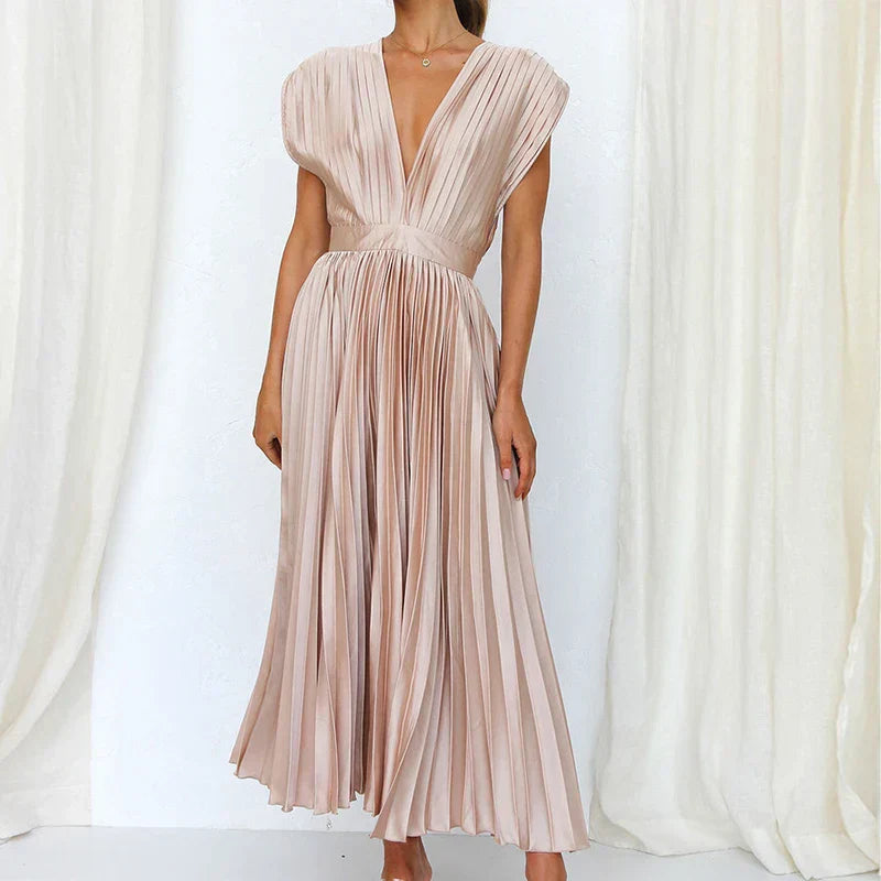 Mariana™ | V-hals Maxi Jurk