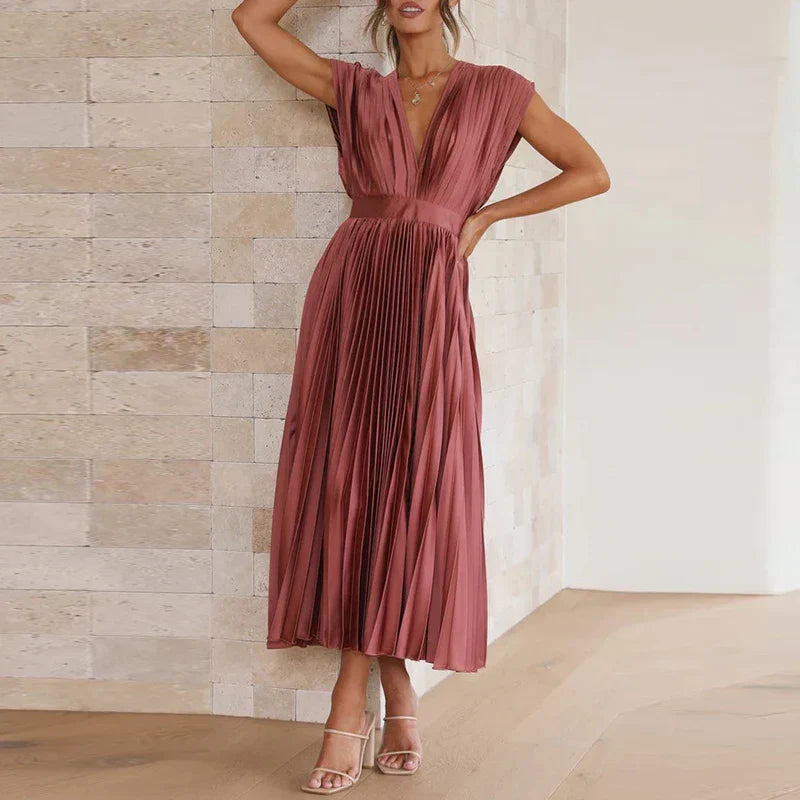 Mariana™ | V-hals Maxi Jurk