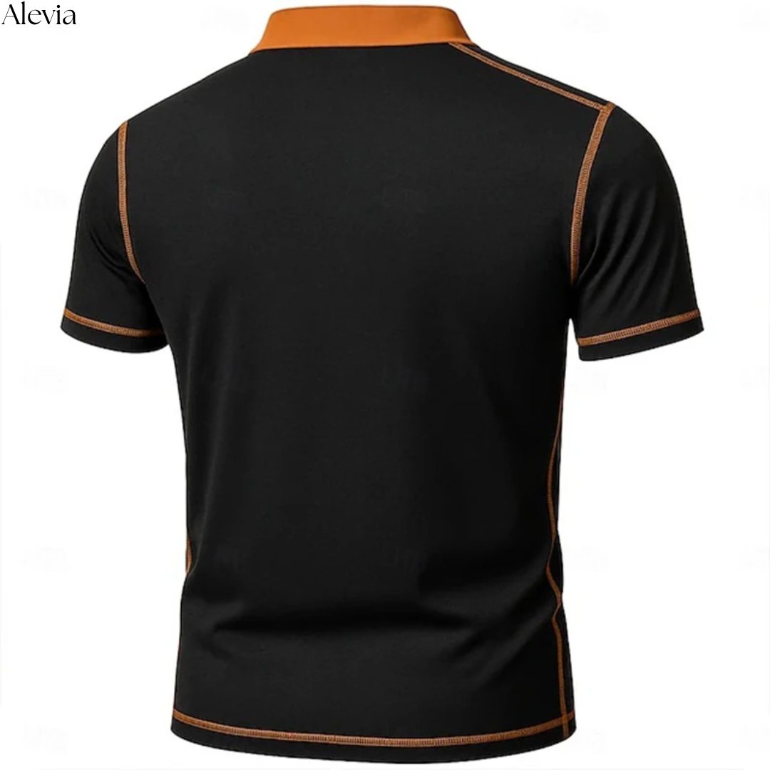 Niels™ | Stijlvolle T-shirt met Henley-hals