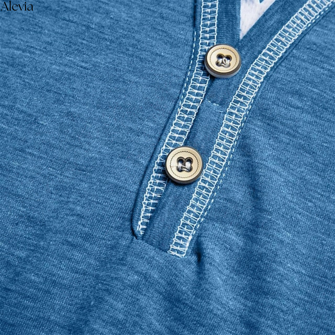 Dennis™ | Stijlvolle T-shirt met V-hals