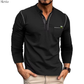 Alex™ | Tijdloze Henley Longsleeve