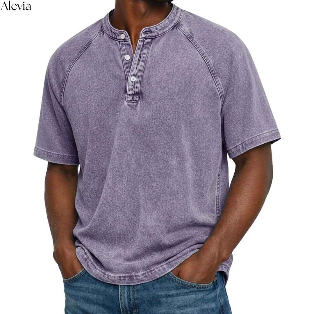 Paul™ | Vintage Henley-shirt