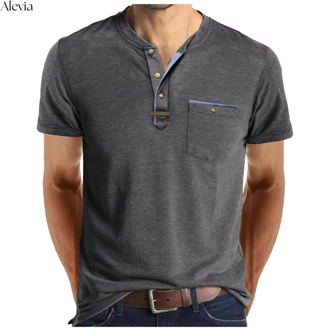 Maurice™ | Vintage T-shirt met zak