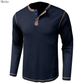 Niels™ | Stijlvolle Longsleeve met Textuur