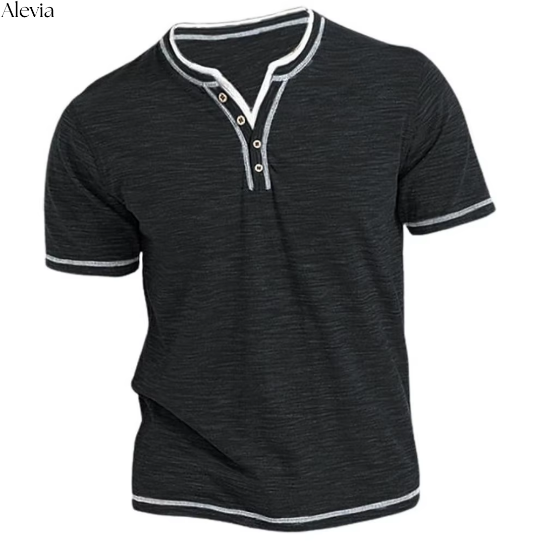 Dennis™ | Stijlvolle T-shirt met V-hals