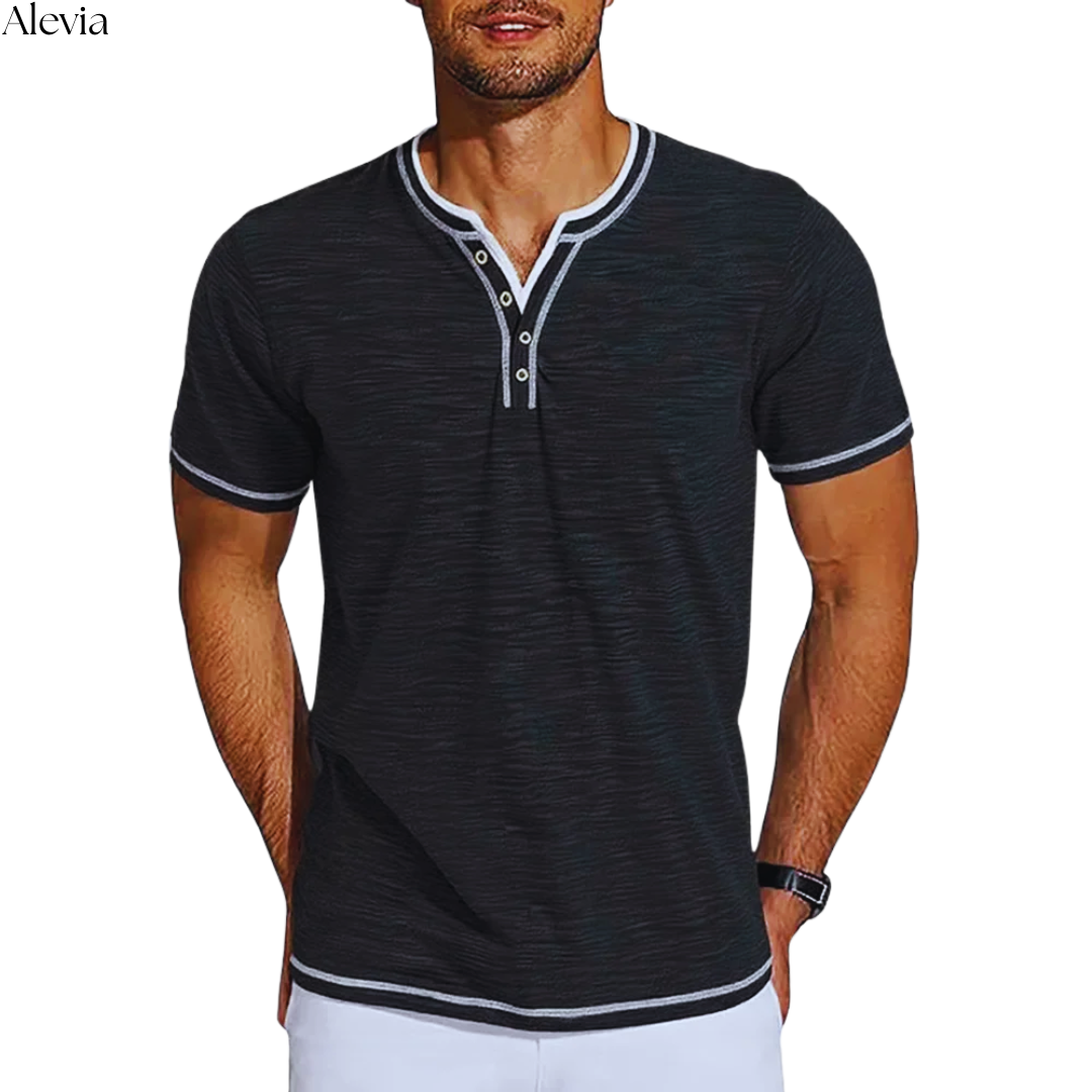 Dennis™ | Stijlvolle T-shirt met V-hals
