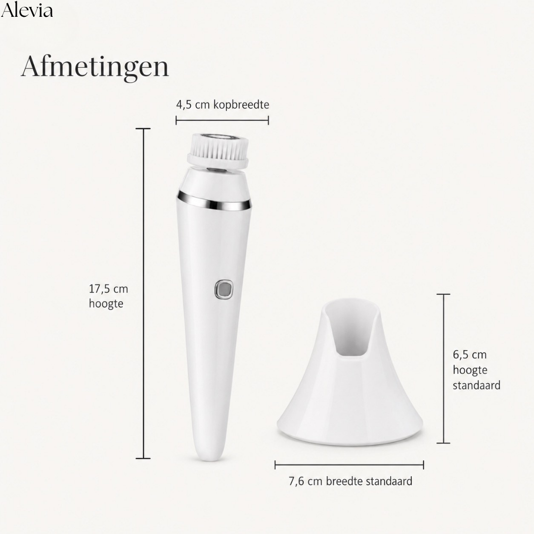 Alevia Pure™ | Elektrische Gezichtsreinigingsborstel