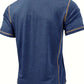 Lenoir™ | T-shirt à manches courtes boutonné