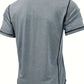 Lenoir™ | T-shirt à manches courtes boutonné