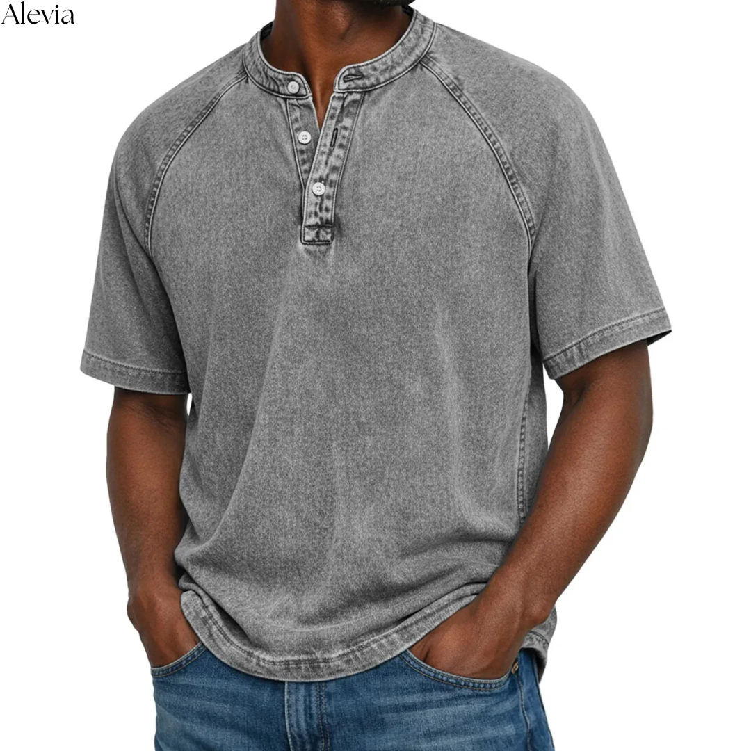 Paul™ | Vintage Henley-shirt