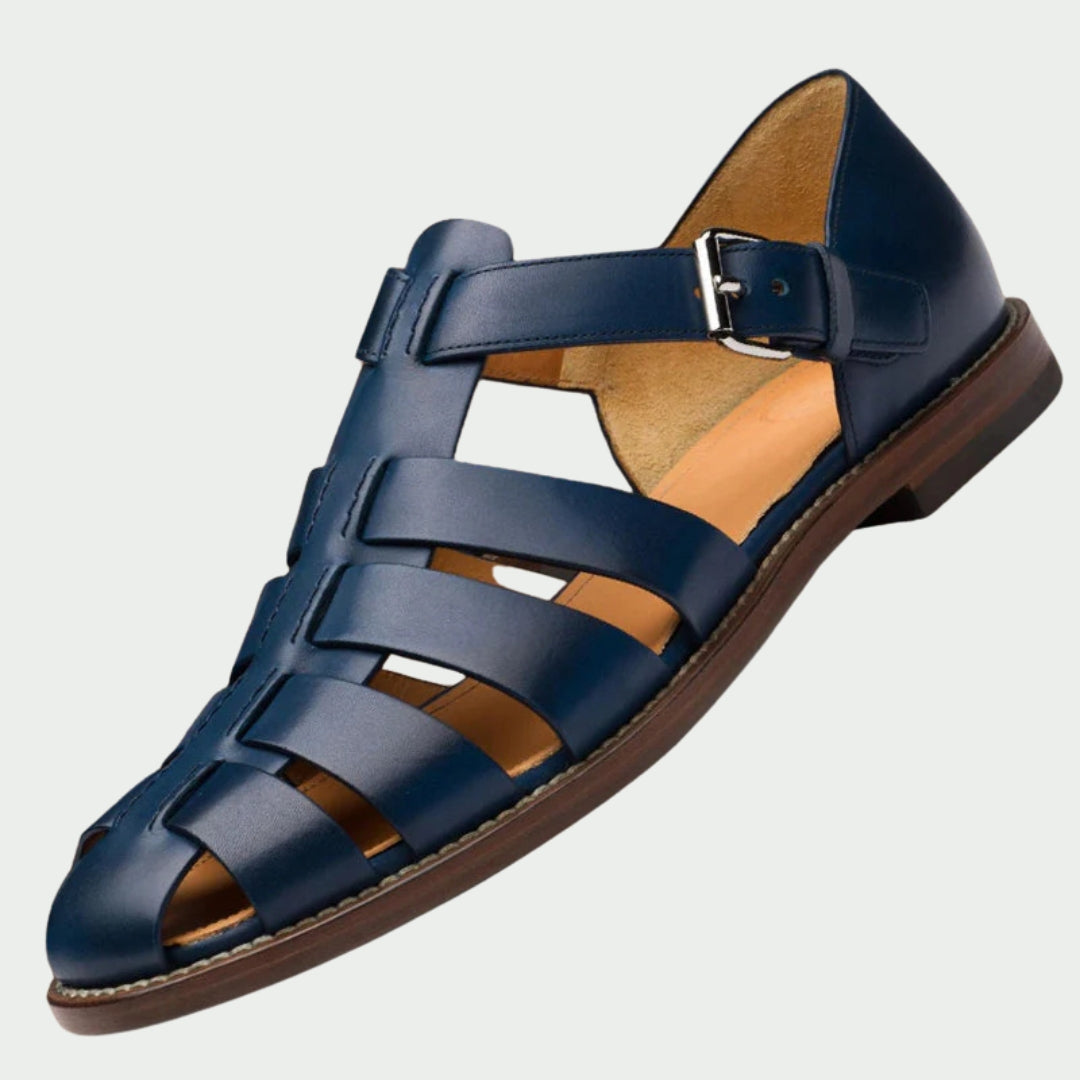 Alevia™ | Premium Leren Sandalen voor Heren