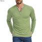 Dennis™ | Stijlvolle Longsleeve met V-hals