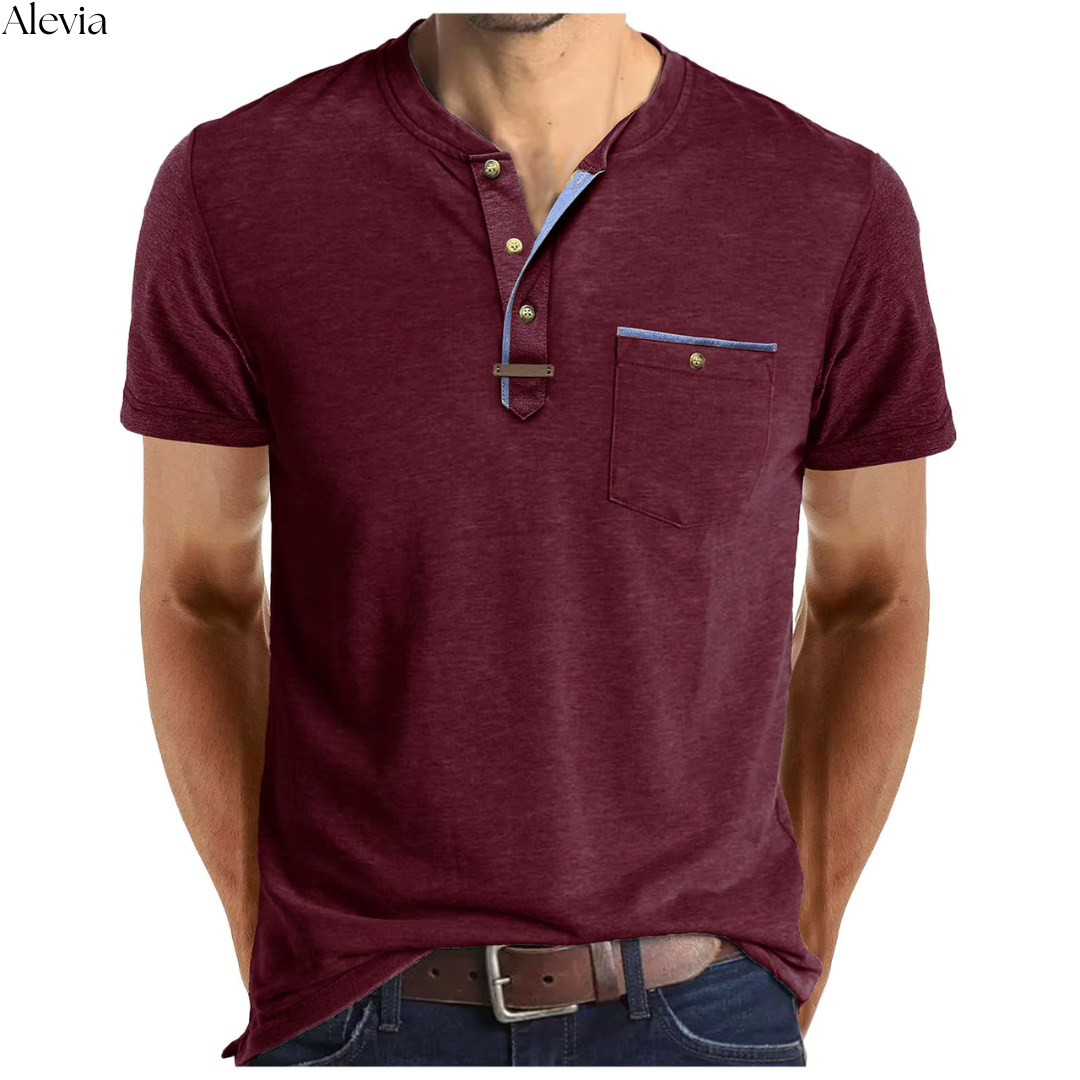 Maurice™ | Vintage T-shirt met zak