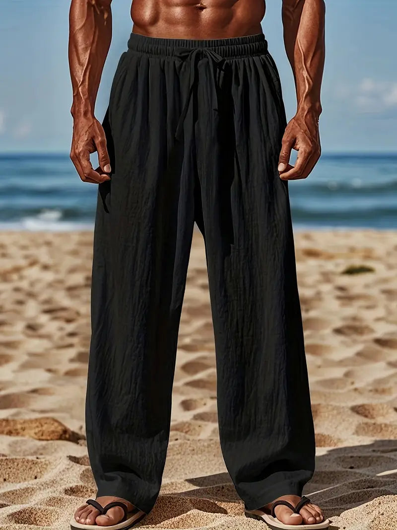 Lucas™ | Elegante Linnen Zomerbroek