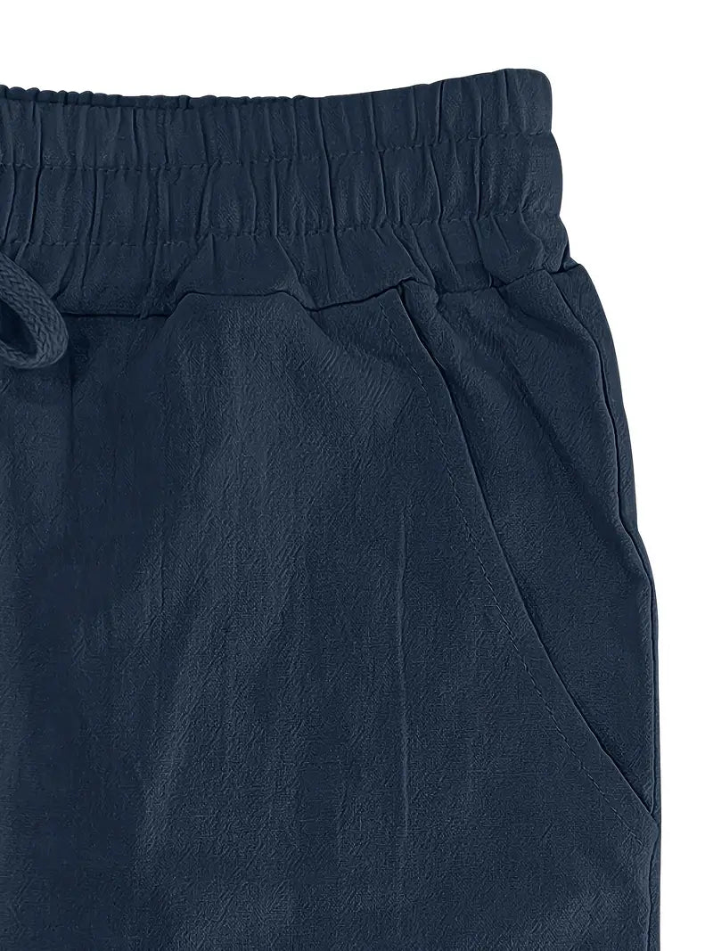 Lucas™ | Elegante Linnen Zomerbroek
