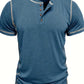 Lenoir™ | T-shirt à manches courtes boutonné