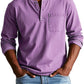 Koen™ | Tijdloze Longsleeve met Henley-hals