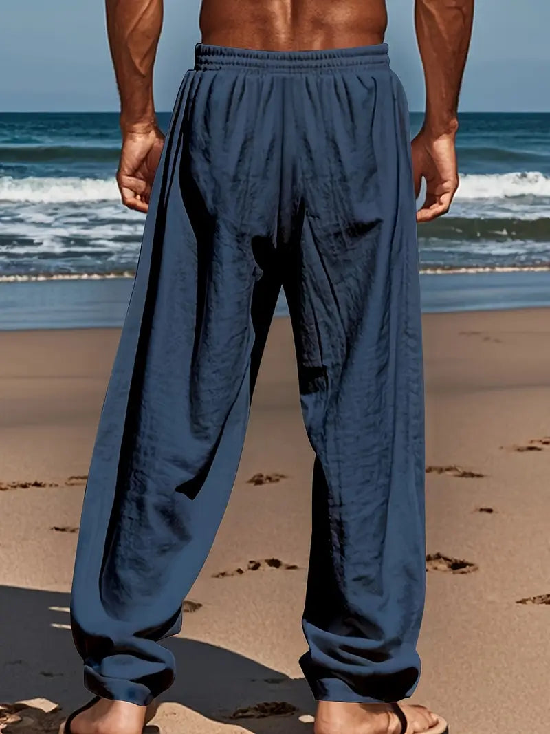 Lucas™ | Elegante Linnen Zomerbroek