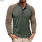 Dylan™ | Stijlvolle Longsleeve met Henley-hals