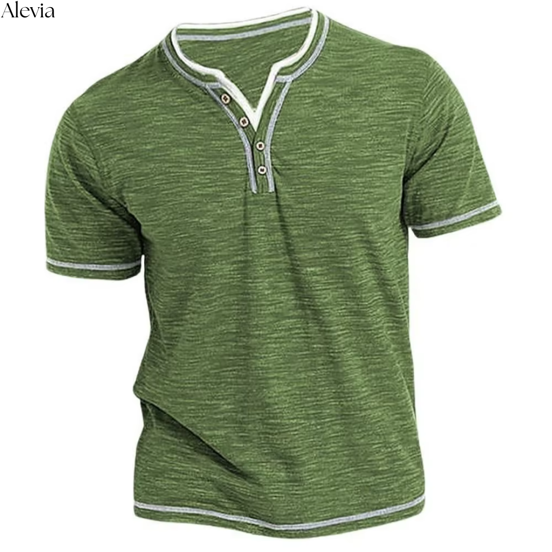 Dennis™ | Stijlvolle T-shirt met V-hals