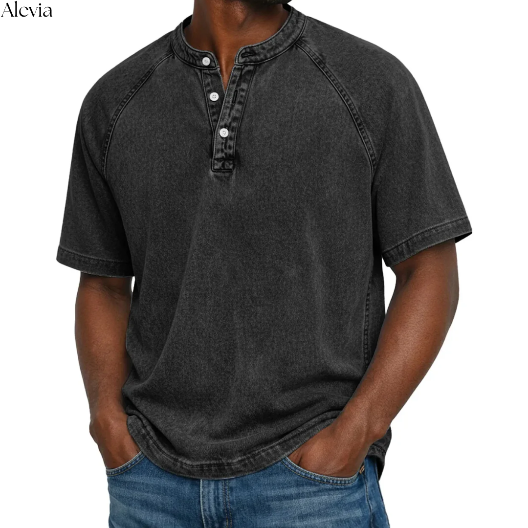 Paul™ | Vintage Henley-shirt