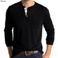 Jesse™ | Tijdloze Longsleeve met Knopen