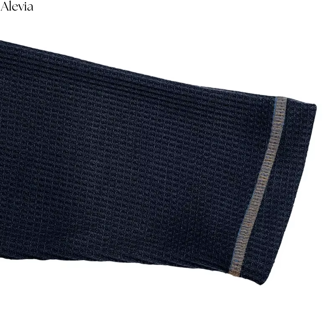 Niels™ | Stijlvolle Longsleeve met Textuur