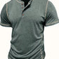 Lenoir™ | T-shirt à manches courtes boutonné