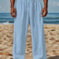 Lucas™ | Elegante Linnen Zomerbroek
