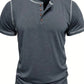 Lenoir™ | T-shirt à manches courtes boutonné