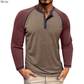 Dylan™ | Stijlvolle Longsleeve met Henley-hals