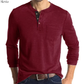 Jesse™ | Tijdloze Longsleeve met Knopen