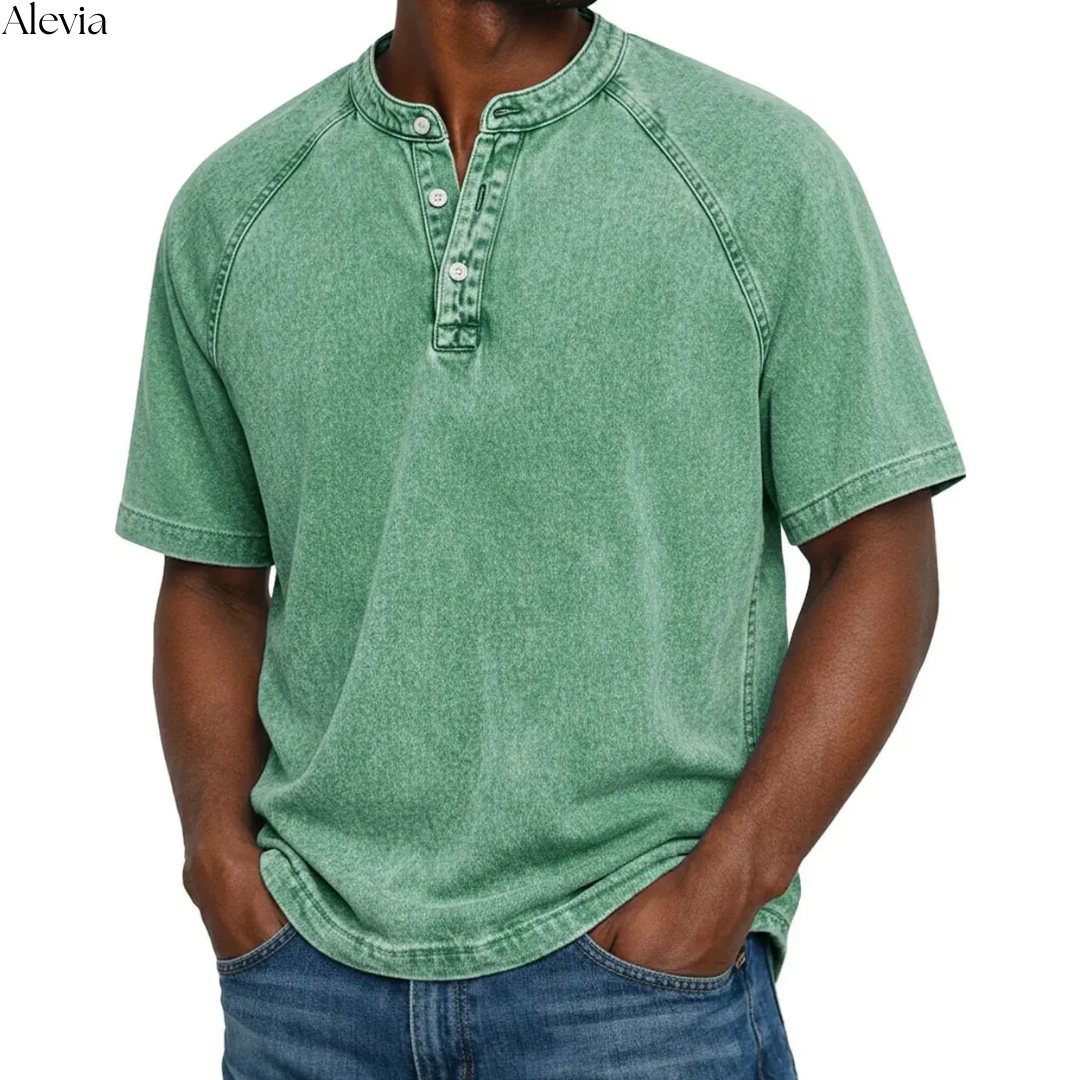 Paul™ | Vintage Henley-shirt