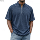 Paul™ | Vintage Henley-shirt met Rits