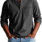 Koen™ | Tijdloze Longsleeve met Henley-hals