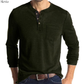 Jesse™ | Tijdloze Longsleeve met Knopen